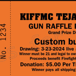 Custom built AR-15 Five tickets for $20